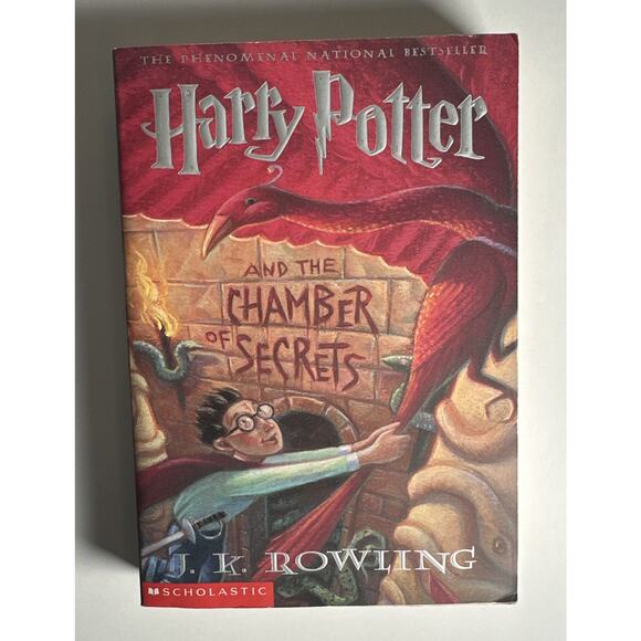 Harry Potter and the Chamber of Secrets by Rowling, J. K. book (paperback) VTG - Picture 1 of 8